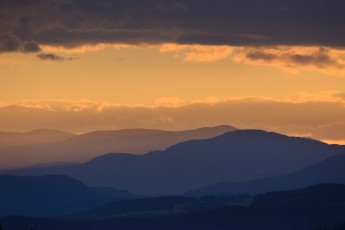 View from the Studen Kladenets hunting reserve, Eastern Rhodope mountains, Bulgaria